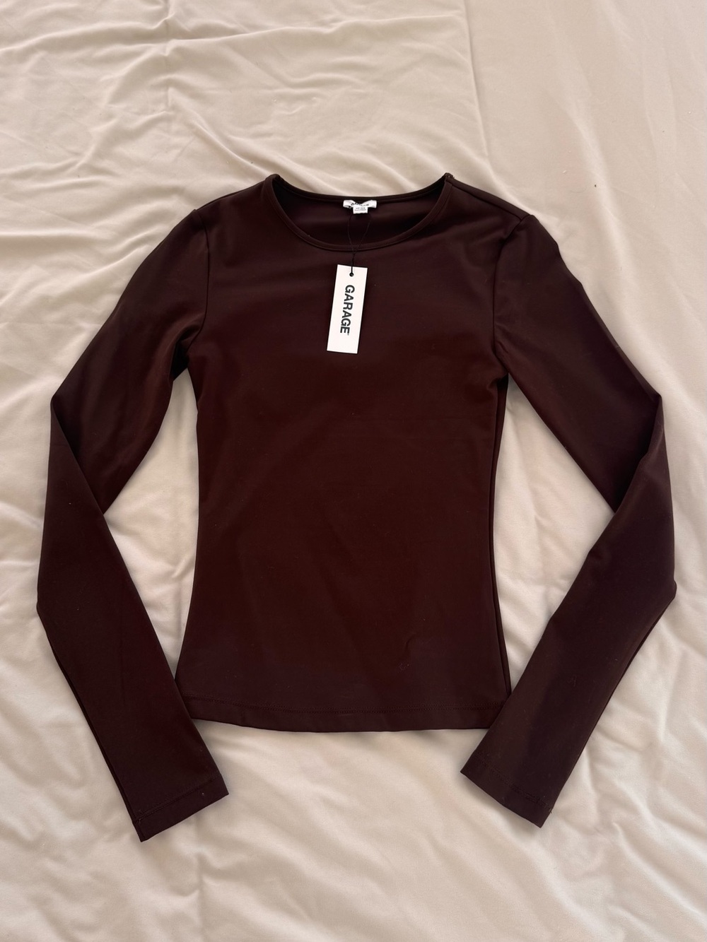 NWT Garage Sleek Crewneck Top